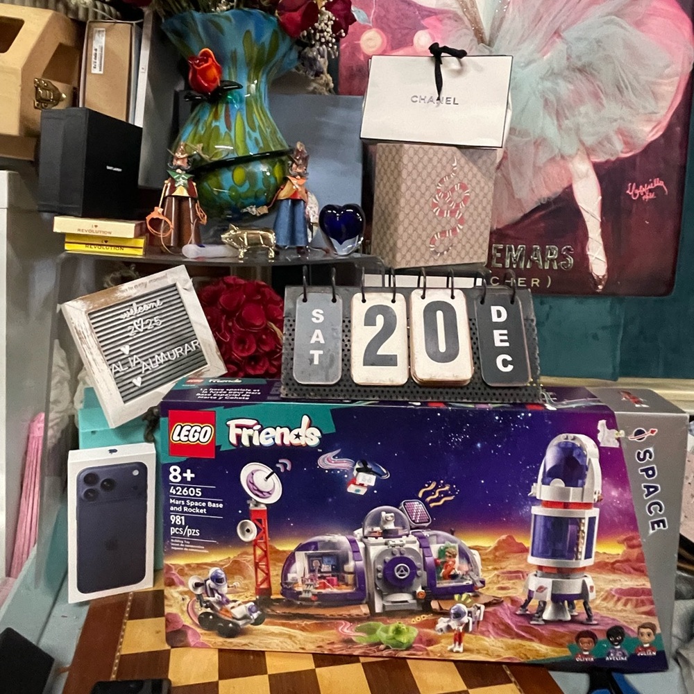 LEGO Friends Mars Base and Rocket Toy Gift Building Blocks Space Rocket Play